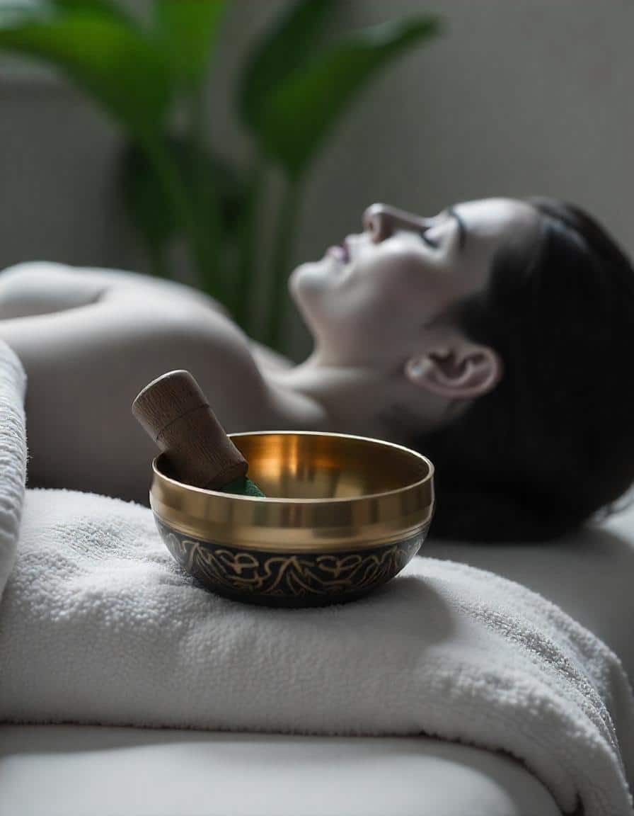 Experiencia transformadora: masaje con cuencos tibetanos para equilibrio integral. Masaje con cuencos tibetanos y terapia vibratoria.
